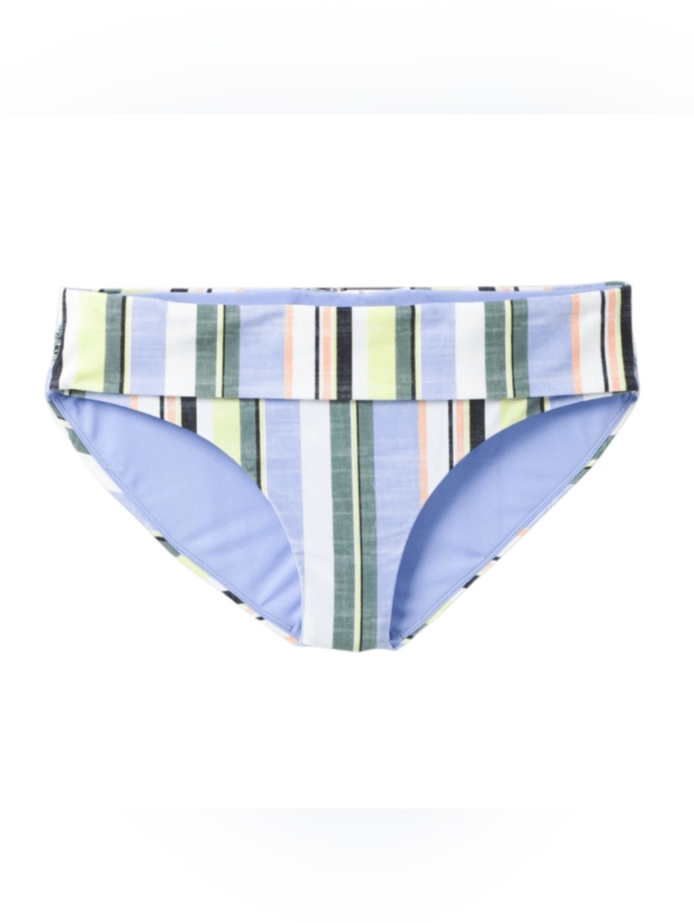 NWT- Prana Marta Morning Glory Stripe Bikini Bottom Women's Size Medium